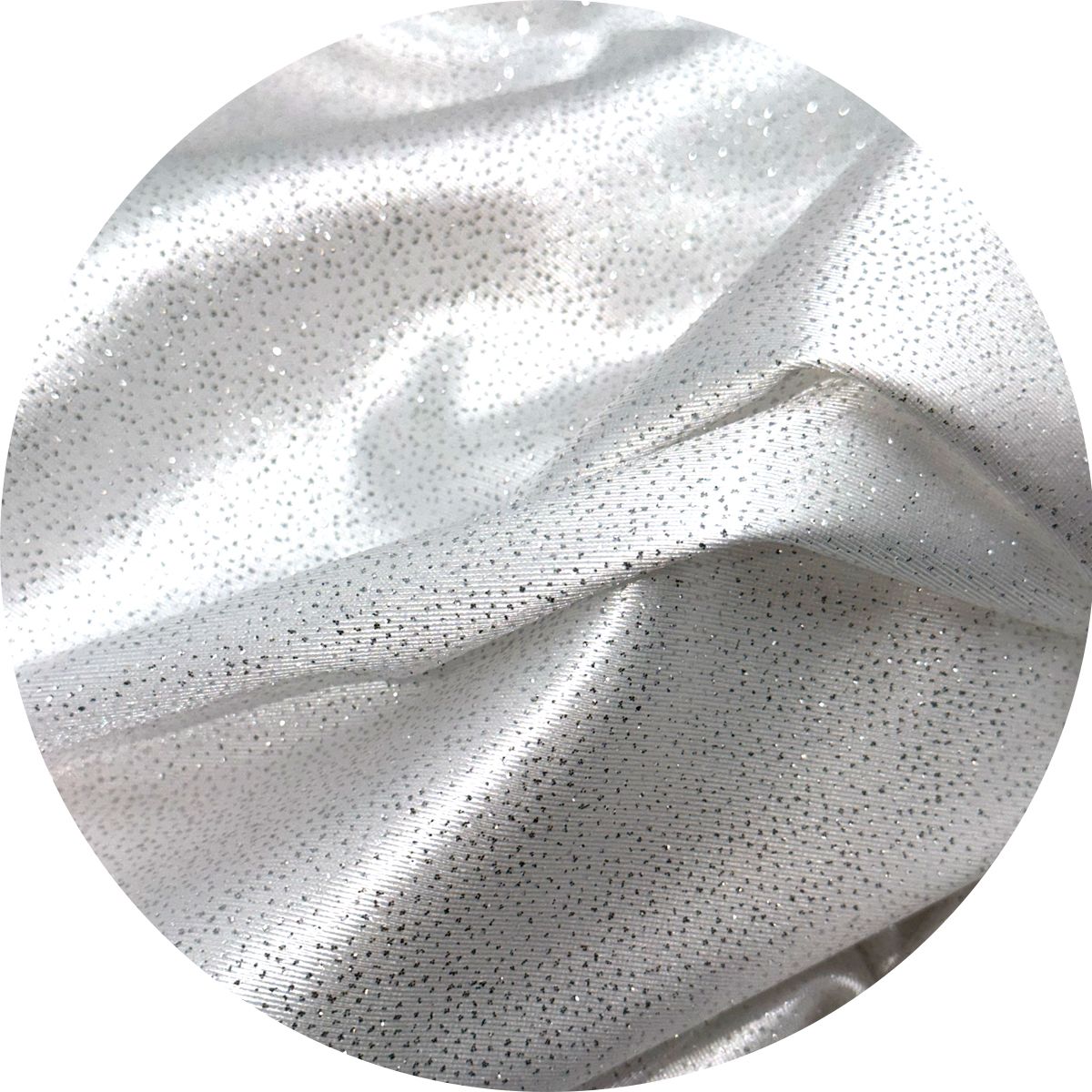 Saten De Punto Glitter