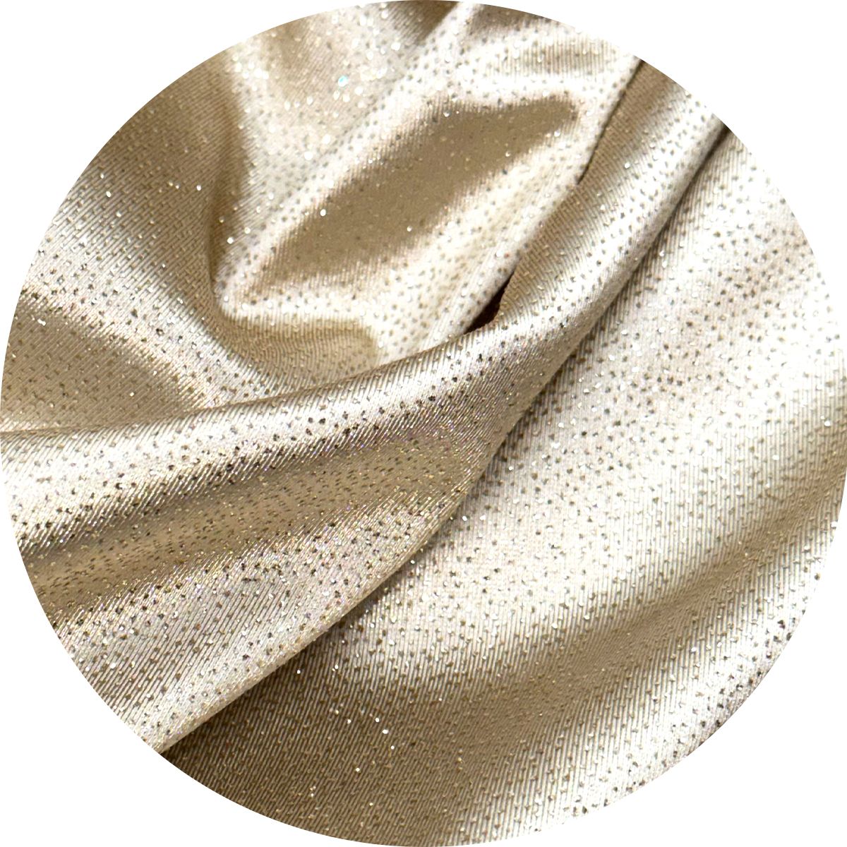 Saten De Punto Glitter